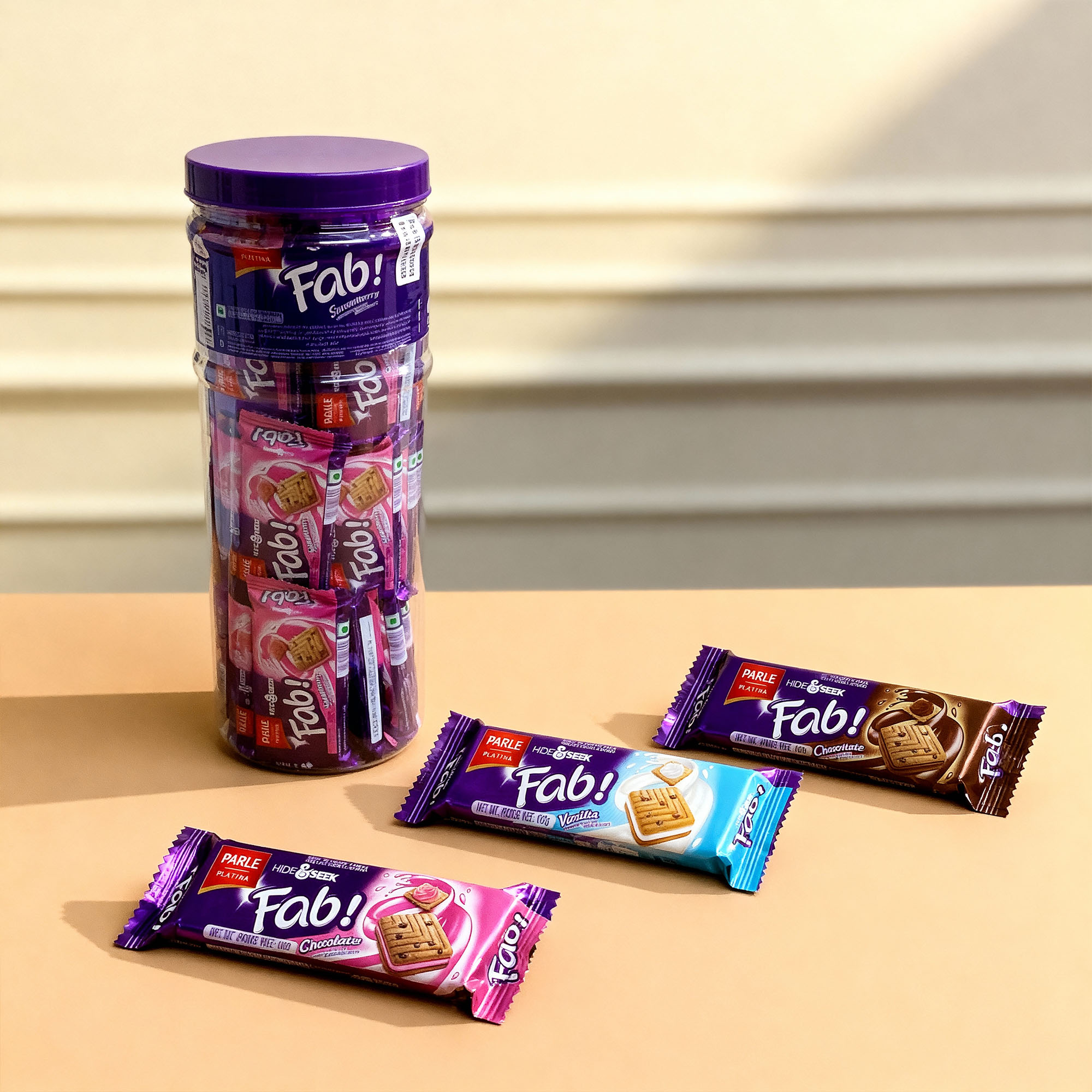 بسكويت فاب علب